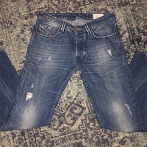 Men’s Diesel Larkee Zip Straight Leg Jeans 31/30